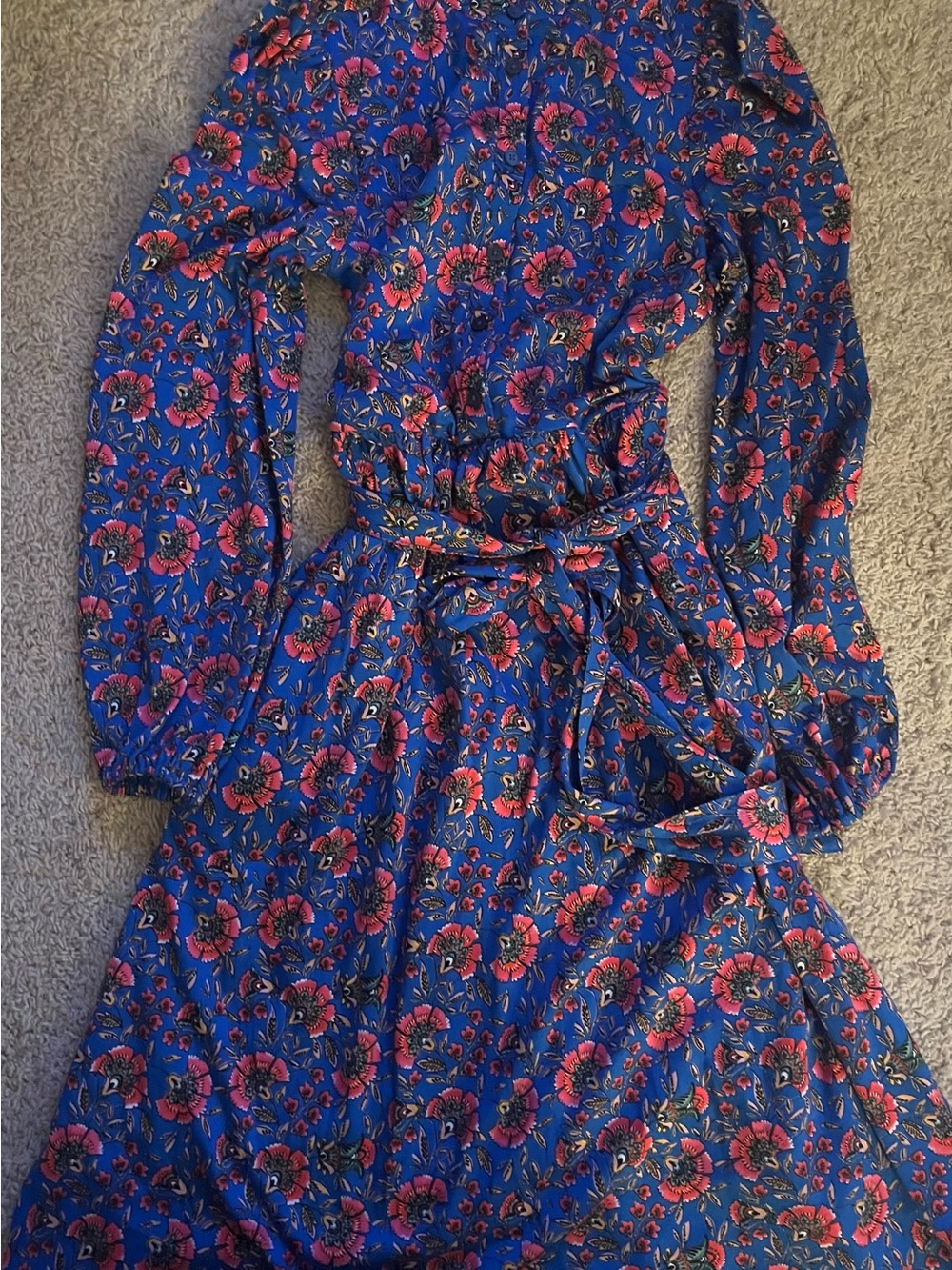 Boden Women’s Willow Frill Short Shirt Dress, Size 8L